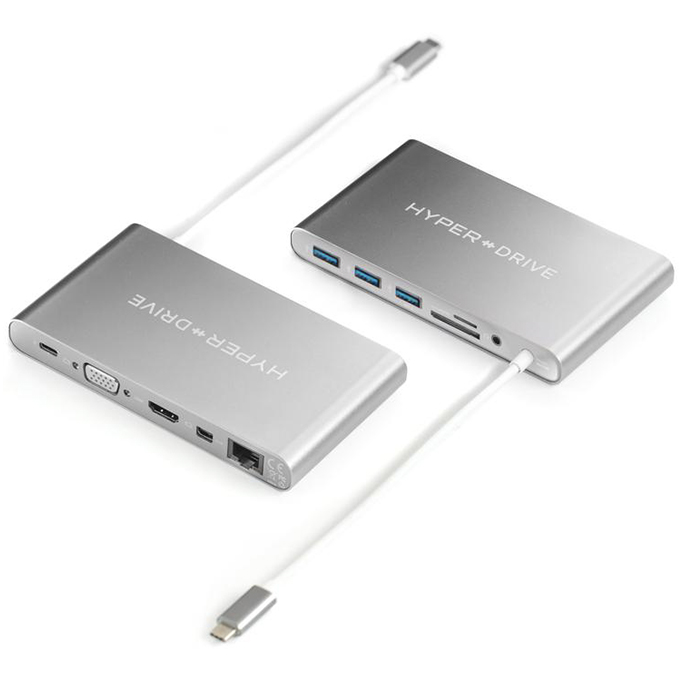 Cổng chuyển Hyperdrive Ultimate USB-C Hub  for MacBook pro, PC & Devices (GN30)