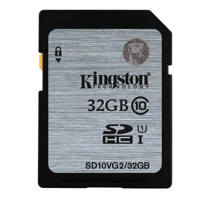 Thẻ nhớ Kingston 32GB SDHC Class 10 UHS-I 45MB/s SD10VG2/32GBFR