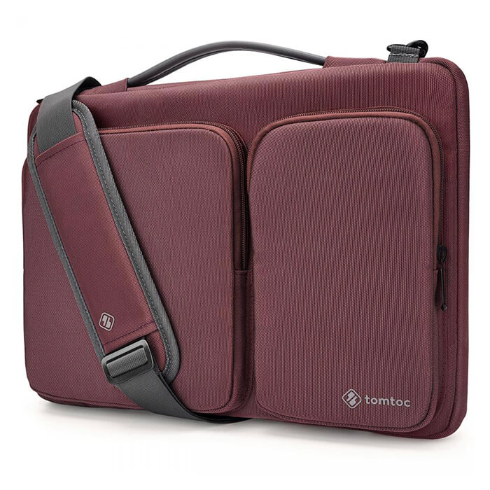 Túi đeo TOMTOC shoulder bags MB Pro 15" Red