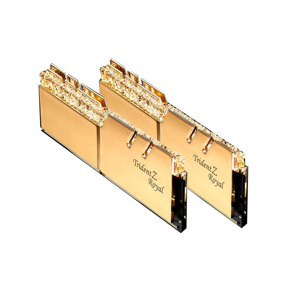 G.Skill Trident Z Royal 16GB (2 x 8GB) DDR4 3600MHz CL18 Memory Kit – Gold