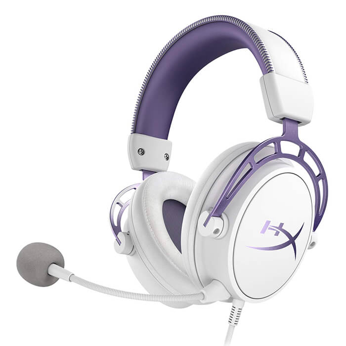 Kingston HyperX Cloud Alpha Limited Edition - White Purple