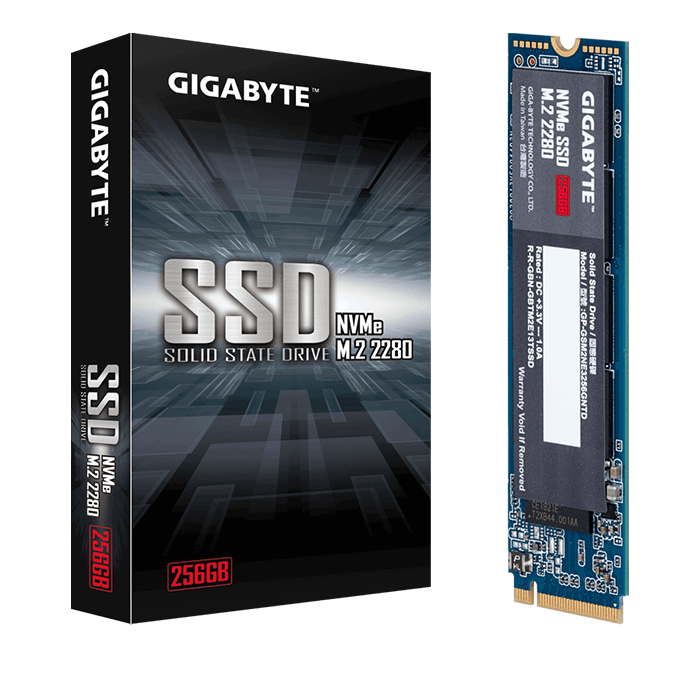 Gigabyte NVMe SSD Type 2280 256GB