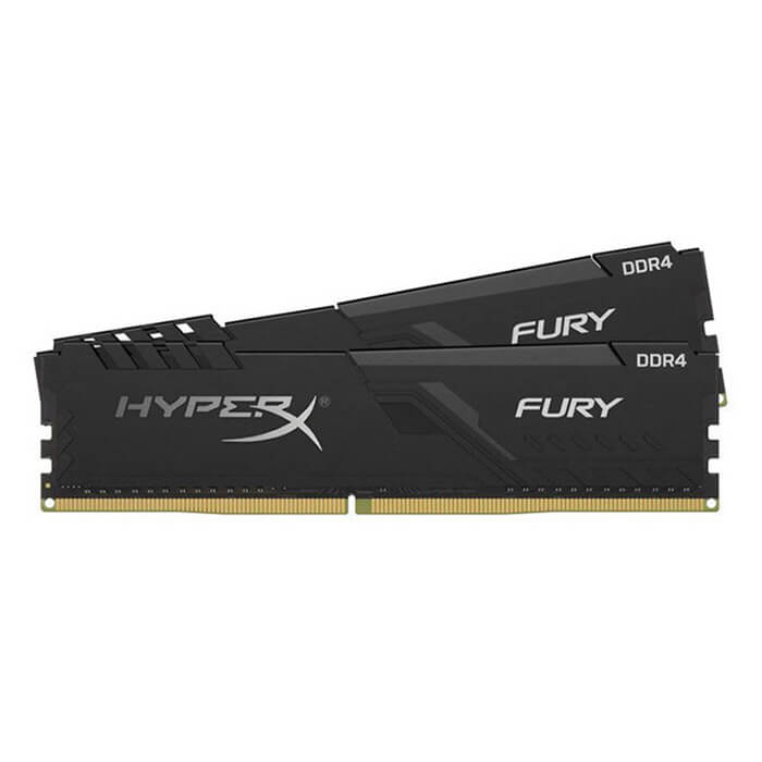 Kingston HyperX Fury Black 16GB (2x 8G) DDR4 2666MHz CL15