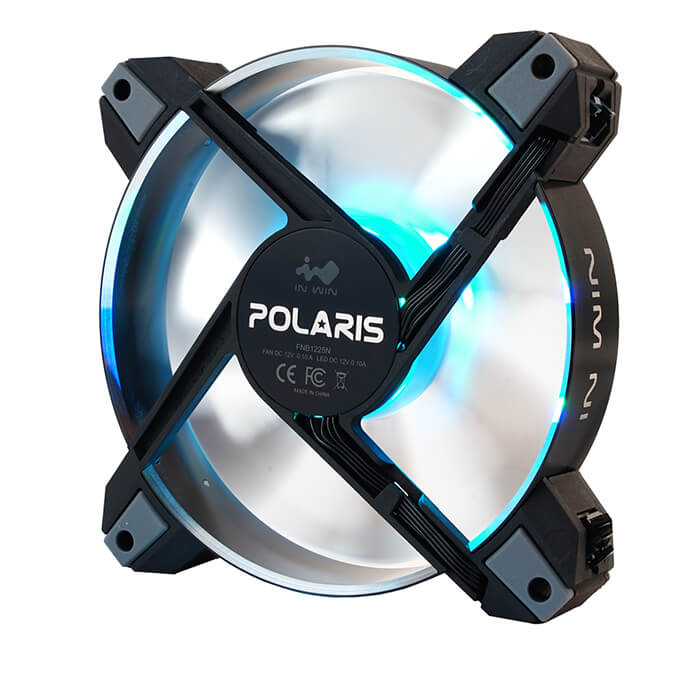 InWin Polaris RGB Aluminium - Single Pack