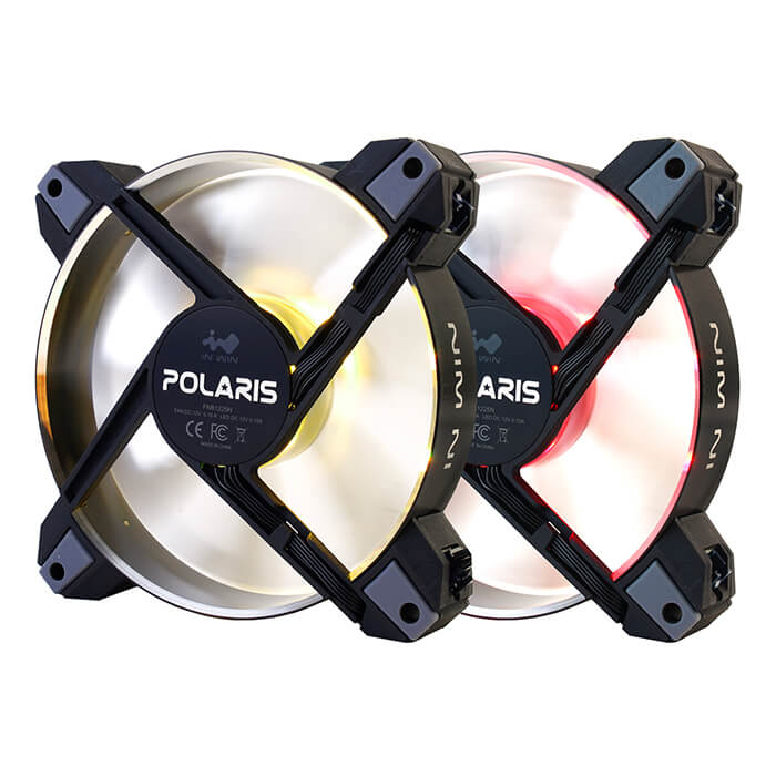 InWin Polaris RGB Aluminium - Twin Pack