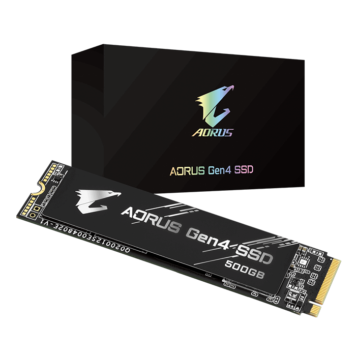 Gigabyte AORUS Gen4 SSD - 500GB (không có heatsink)