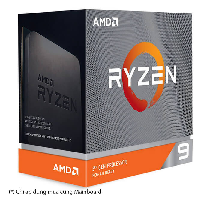 AMD Ryzen 9 3900XT - 12C/24T 64MB Cache 3.8GHz Up to 4.7GHz