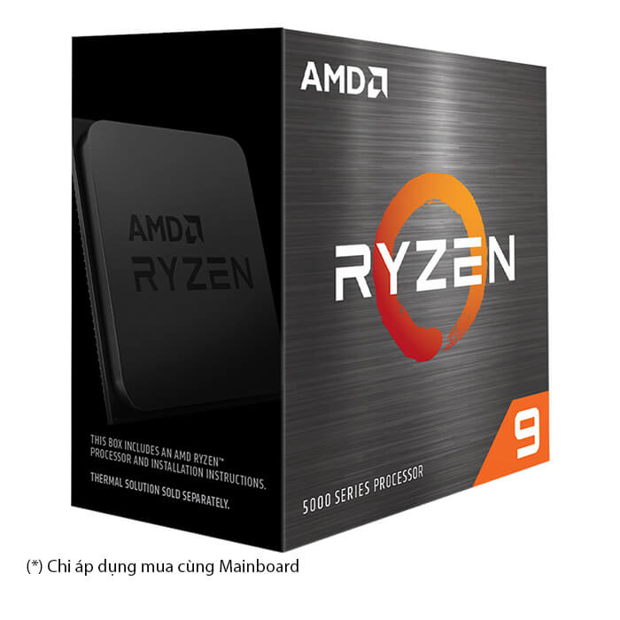 AMD Ryzen 9 5900X - 12C/24T 64MB Cache 3.7GHz Up to 4.8GHz