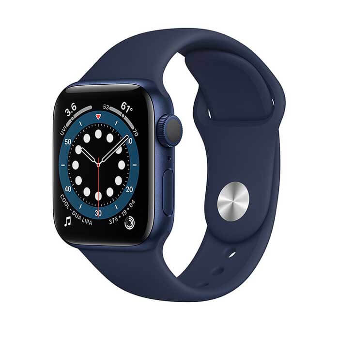 Apple Watch Series 6 Blue Aluminum, Deep Navy Sport, GPS 40mm