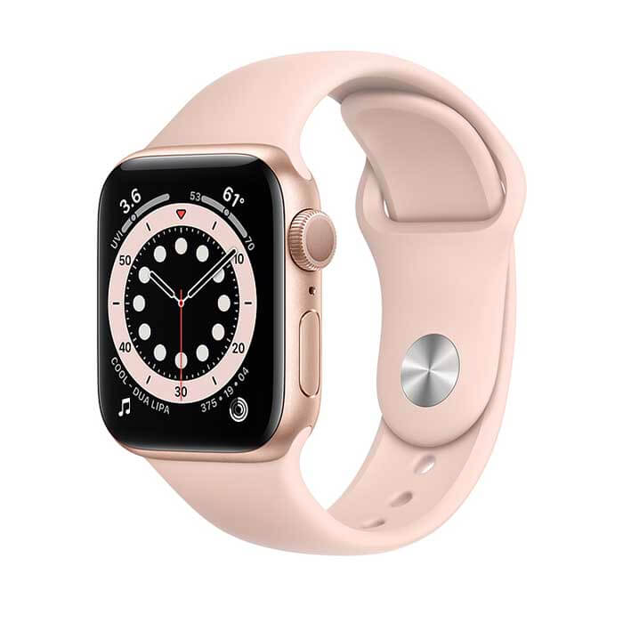 Apple Watch Series 6 Gold Aluminum, Pink Sand Sport, GPS 40mm
