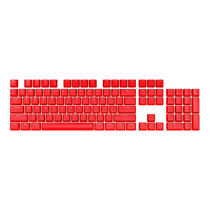 Corsair PBT DOUBLE-SHOT PRO Keycap Mod Kit - ORIGIN Red