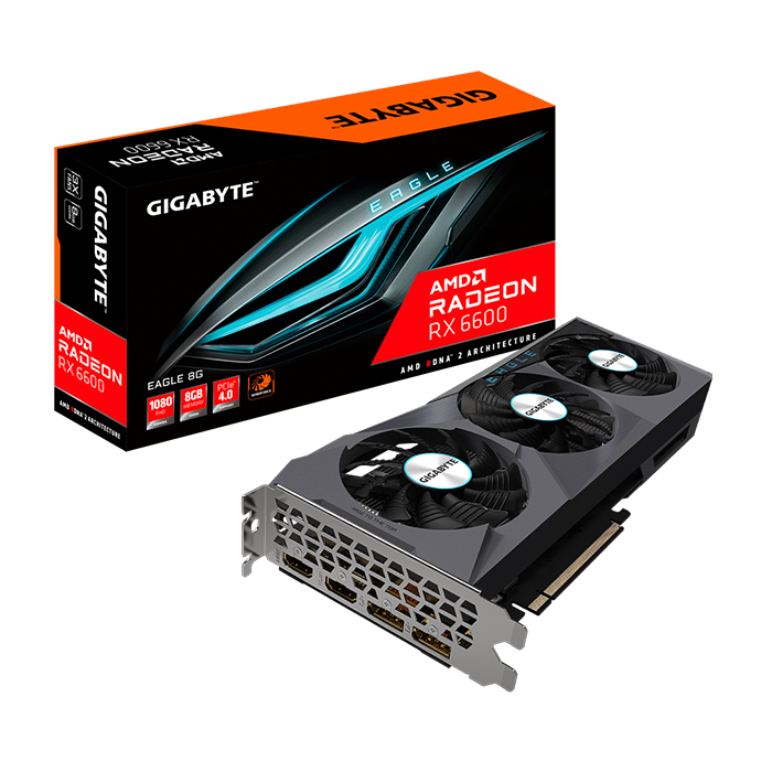 GIGABYTE Radeon RX 6600 EAGLE 8G