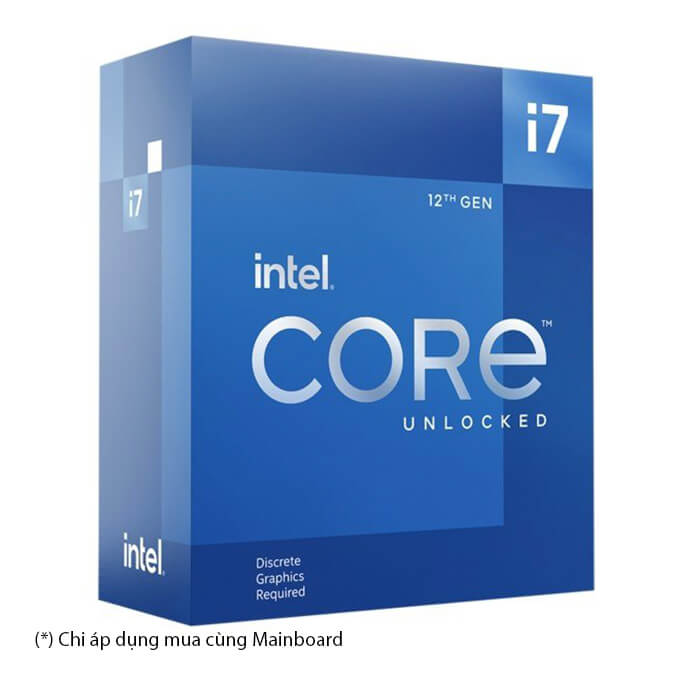 Intel Core i7-12700F - 12C/20T 25MB Cache 5.00 GHz