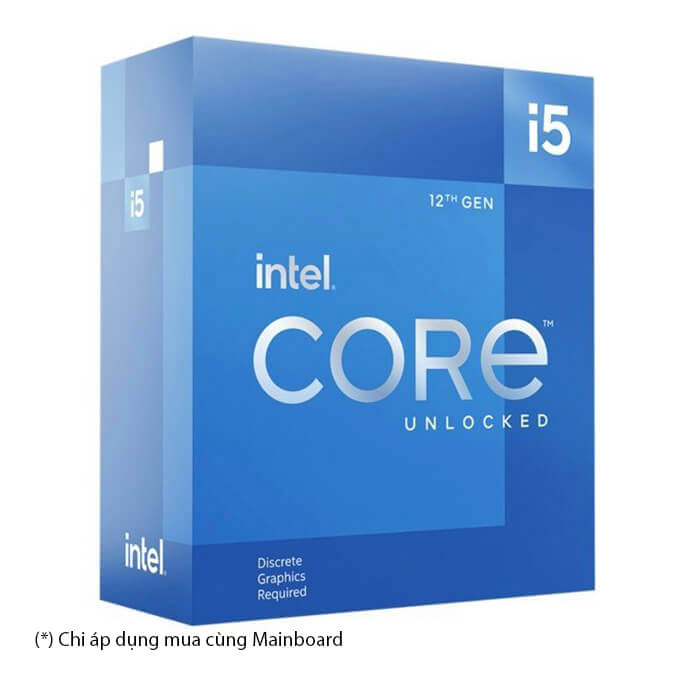 Intel Core i5-12400F - 6C/12T 18MB Cache Up to 4.40 GHz