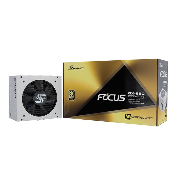 SeaSonic FOCUS Gold GX-850 White Edition