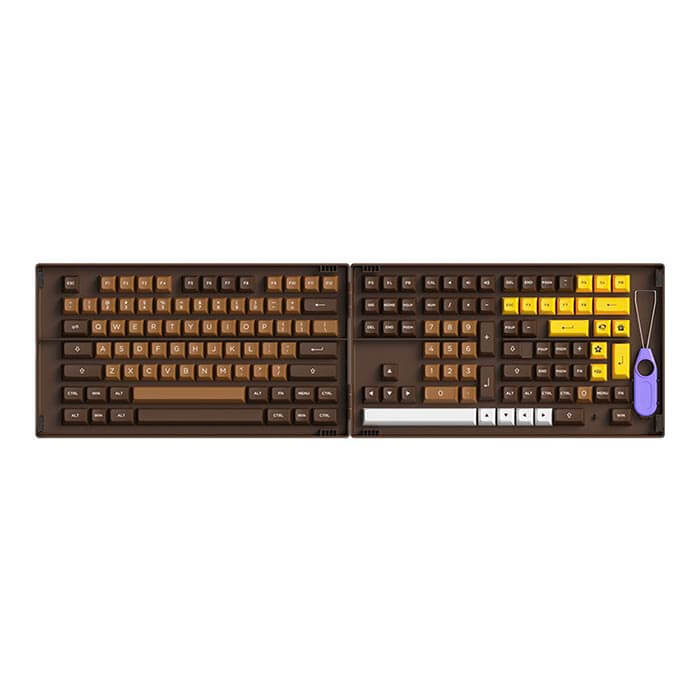 AKKO Keycap set - Chocolate - ASA profile, 178 nút