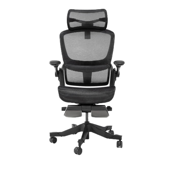 Epione Easy Chair - All Black có kê chân