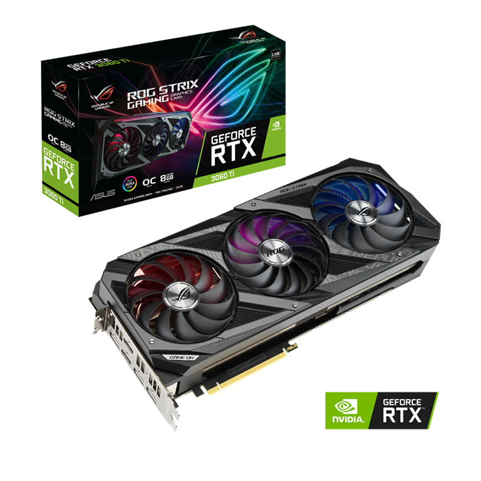 ASUS ROG Strix GeForce RTX 3060 Ti V2 OC Edition 8GB GDDR6