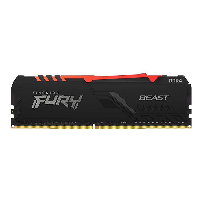 Kingston Fury 16GB 3200MHz DDR4 CL16 DIMM HyperX FURY Beast RGB