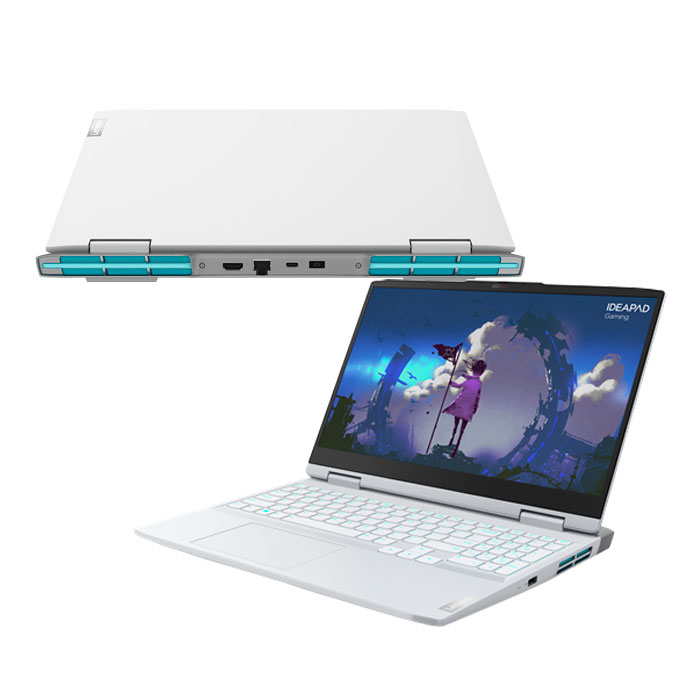 Lenovo IdeaPad Gaming 3 15IAH7 2022 - i5-12500H - 16GB - 512GB SSD - RTX 3050Ti - Glacier White