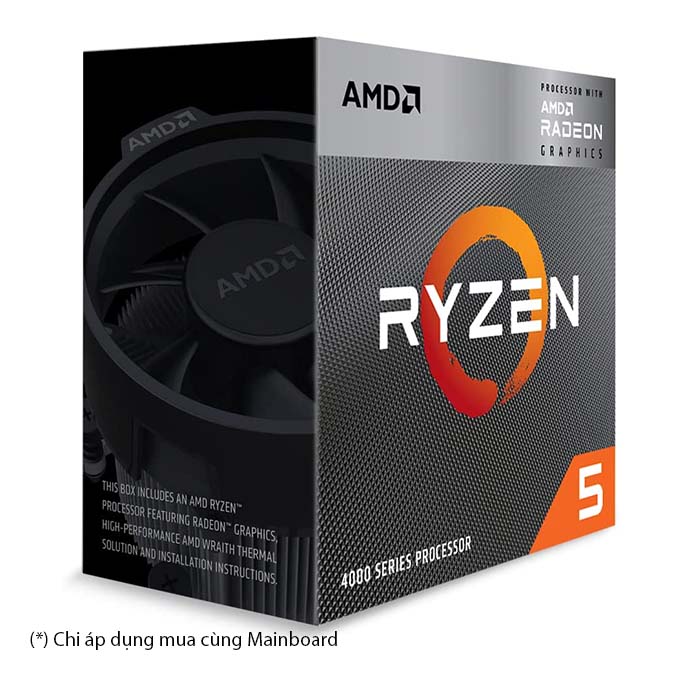 AMD Ryzen 5 4600G - 6C/12T 8MB Cache 3.7GHz Up to 4.2GHz