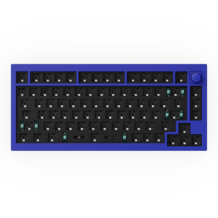 Keychron Q1 QMK - Barebone - Led RGB - Hotswap - Navy Blue