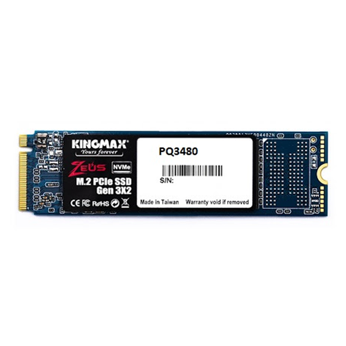 KingMax PQ3480 M.2 2280 PCIe NVMe Gen3x4 - 512GB