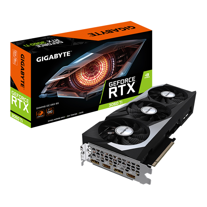 GIGABYTE GeForce RTX 3060 Ti GAMING OC D6X 8G