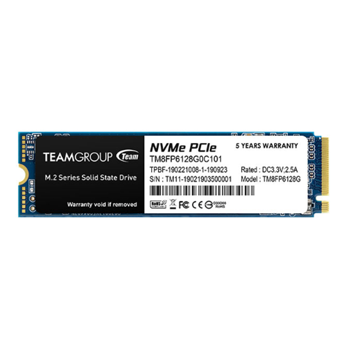 TeamGroup MP33 M.2 PCIe Gen3x4 SSD 128GB