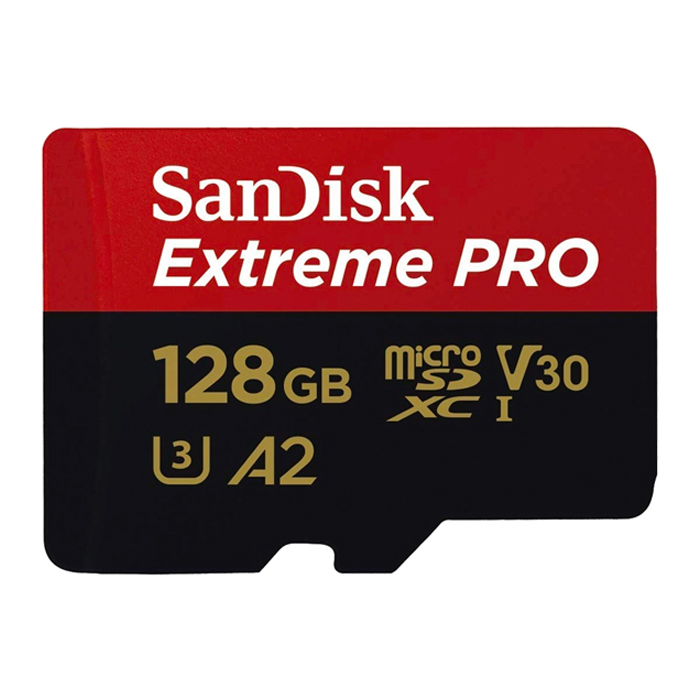 SanDisk Extreme Pro V30 A2 - 128GB 170MB/s