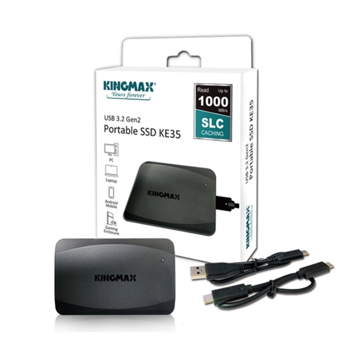 Kingmax Portable SSD KE-35 1.8" - USB 3.1 1TB